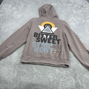 291 Hoodie Womens 02 Brown Graphic Vision Music Art Bitter Sweet Symphony Casual